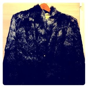 Japanese Fur Jacket Kyoto Vintage Kimono Lining